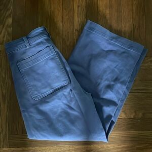Everlane blue wide leg pants